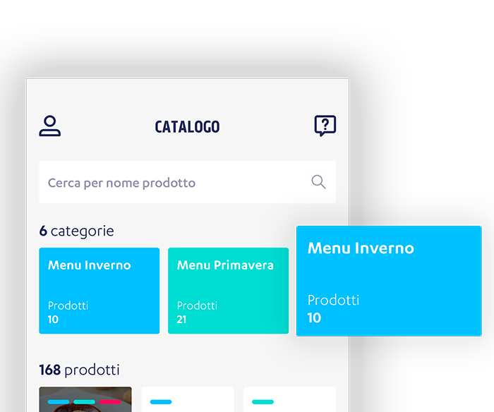 App Nexi POS: crea catalogo