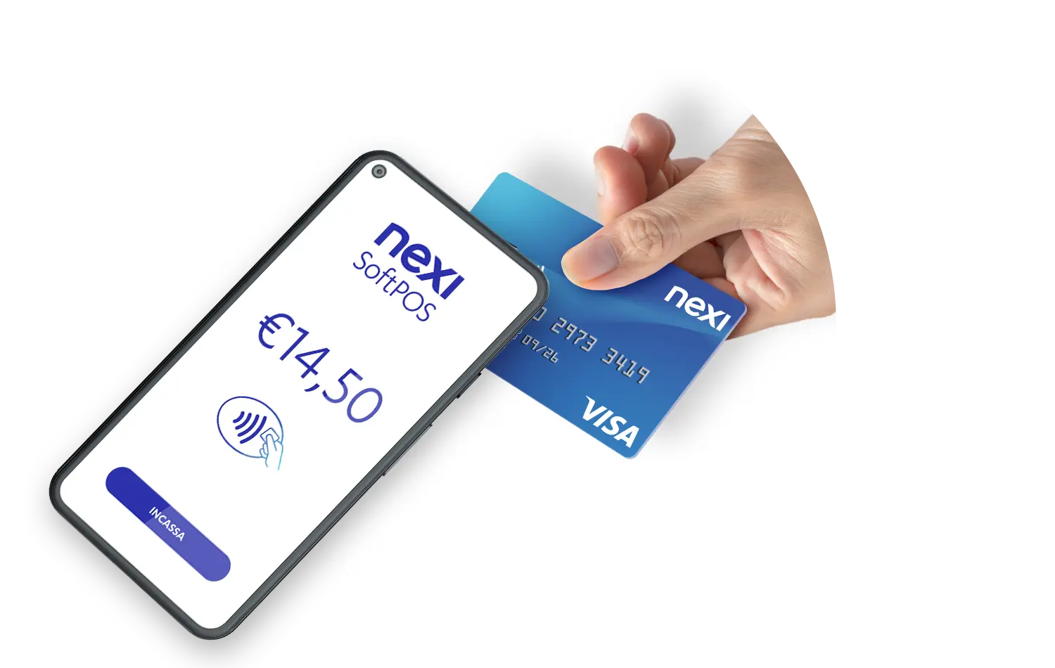 SoftPOS accetta pagamenti con carta
